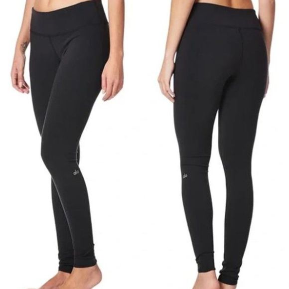 ALO Yoga Pants - NWT ALO High-Waist Airbrush Legging Black XXS